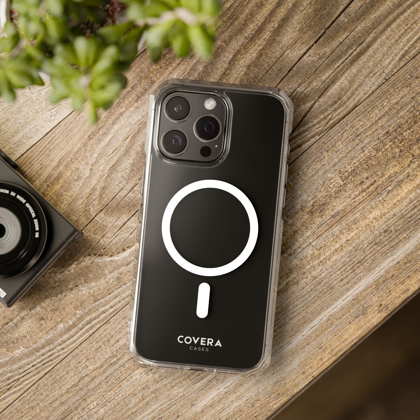COVERA CLEAR (White Text) - Covera Cases