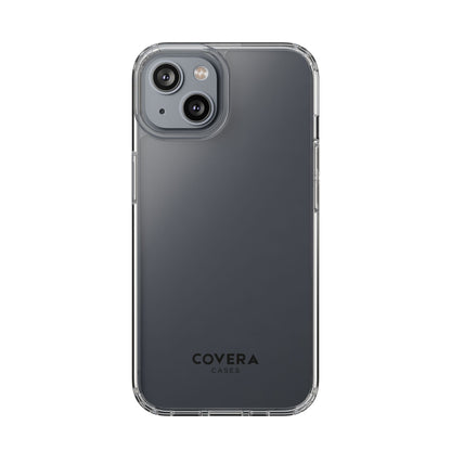 CLEAR CASE (Black Text) - Covera Cases