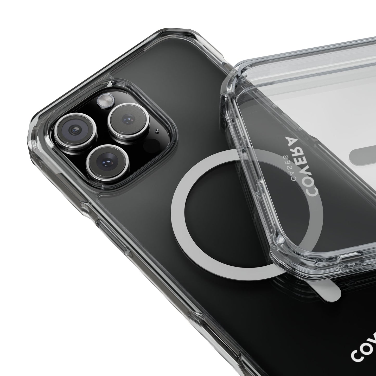 COVERA CLEAR (White Text) - Covera Cases