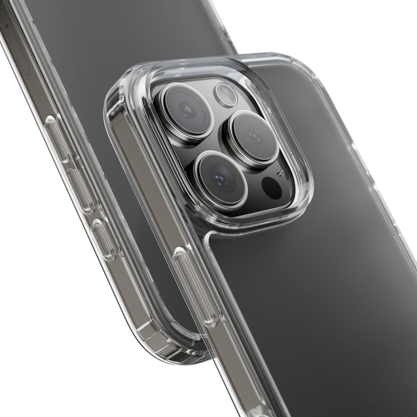 CLEAR CASE (White Text) - Covera Cases