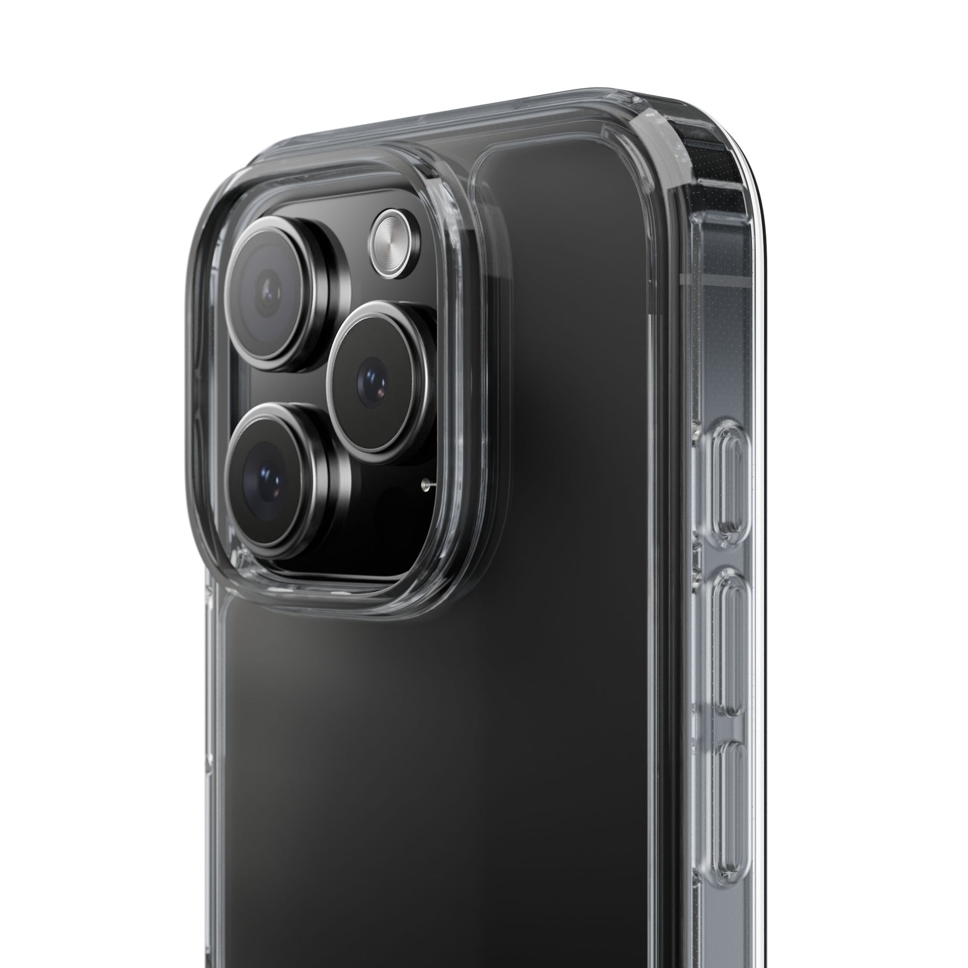 CLEAR CASE (White Text) - Covera Cases