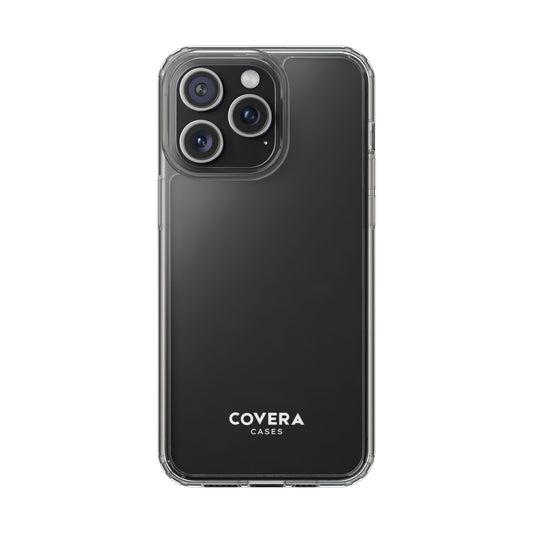 CLEAR CASE (White Text) - Covera Cases