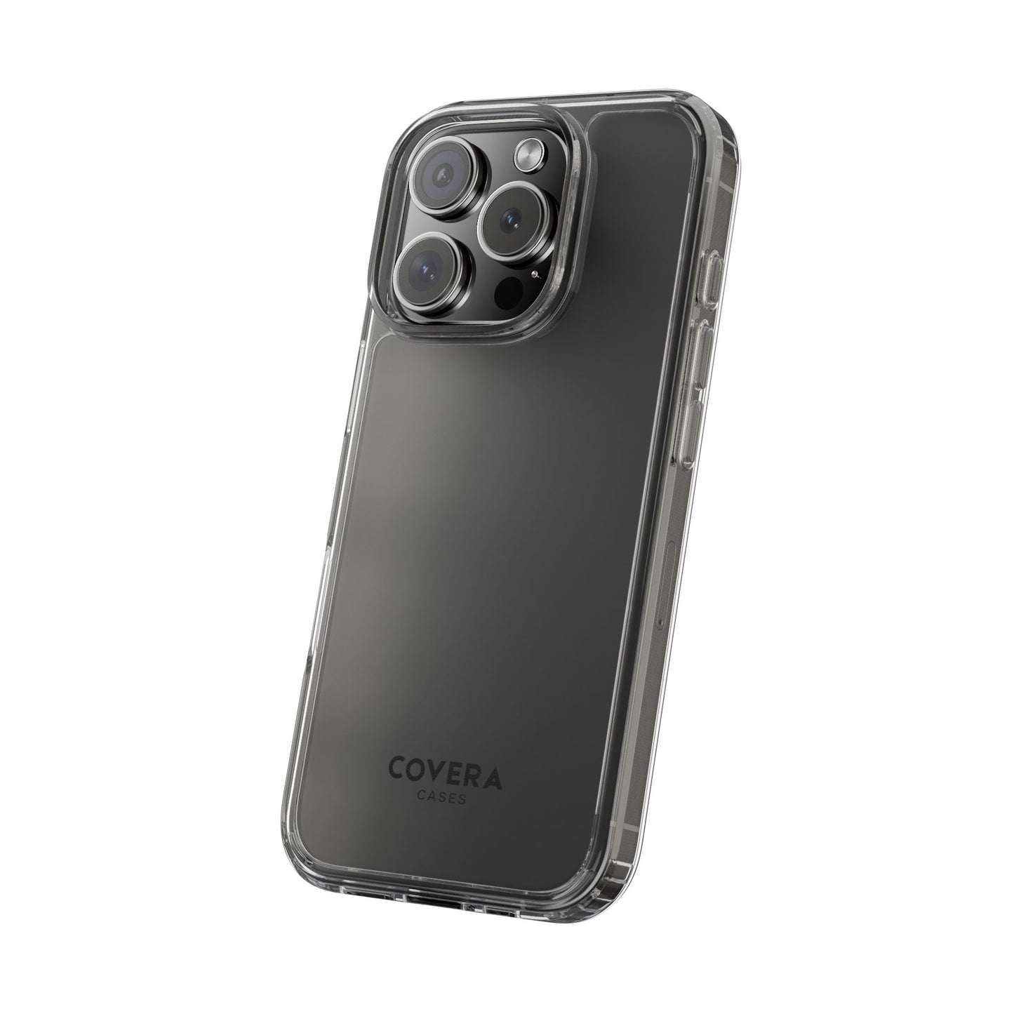 CLEAR CASE (Black Text) - Covera Cases