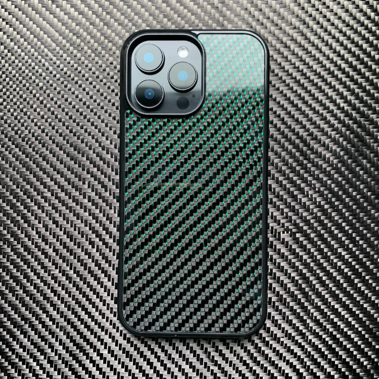 GREEN CARBON FIBER CASE - Covera Cases