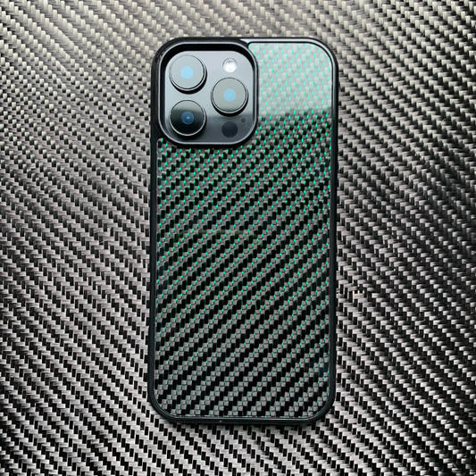 GREEN CARBON FIBER CASE - Covera Cases