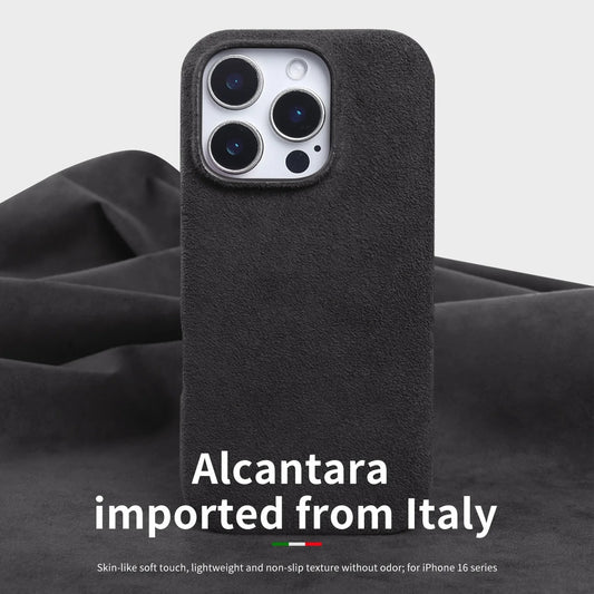 BLACK ALCANTARA CASE - Covera Cases